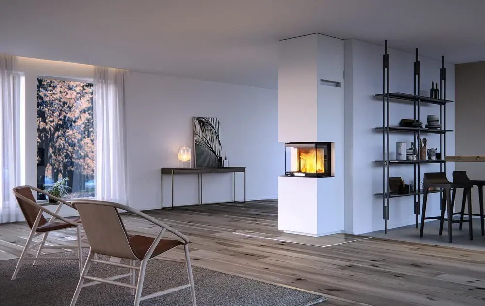 Peisen Capri er stilren og enkel å plassere