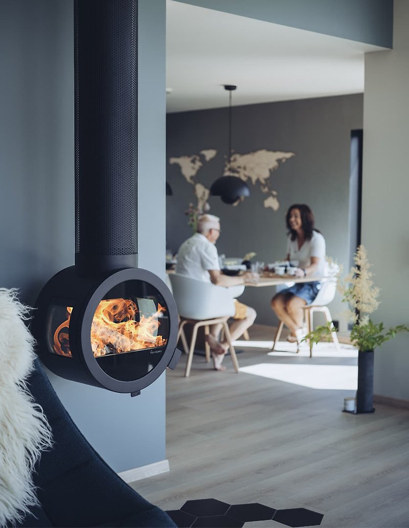 Cheminées et poêles | Un design chaleureux | Nordpeis