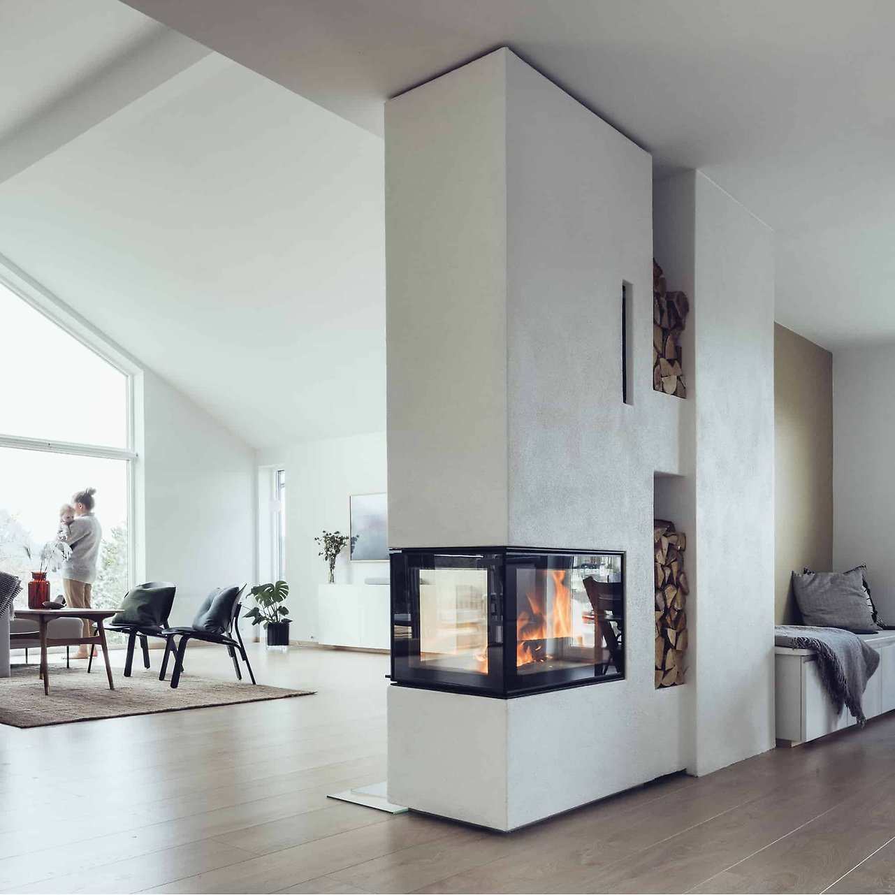 Cheminées et poêles | Un design chaleureux | Nordpeis