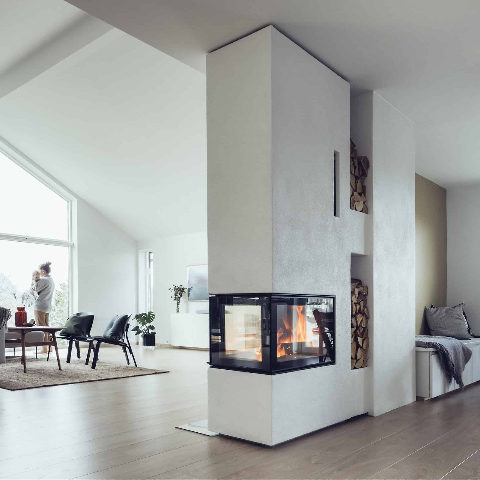 Cheminées et poêles | Un design chaleureux | Nordpeis