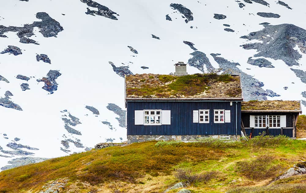 Hytte på fjellet