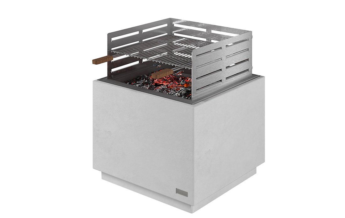Grillsett til moderne utepeis